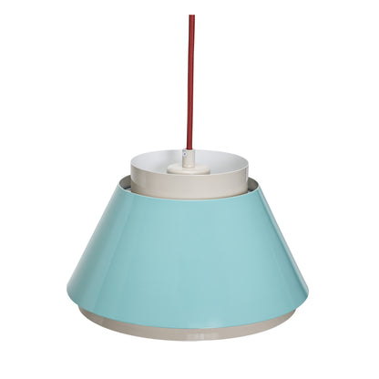 Pendente Remi Azul/Bege - ø25xh15cm