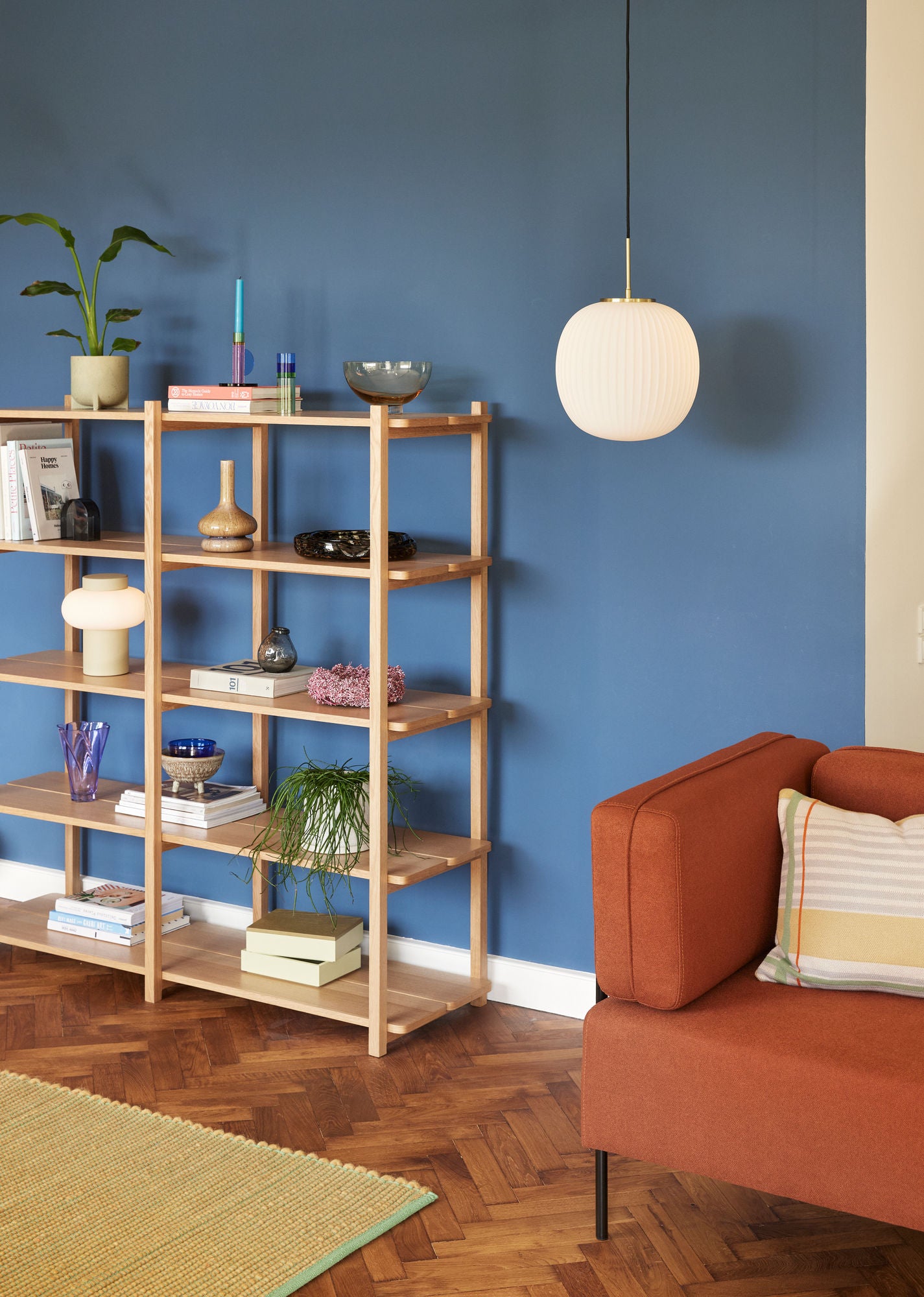 Pingente sereno de Hübsch Ø32 branco