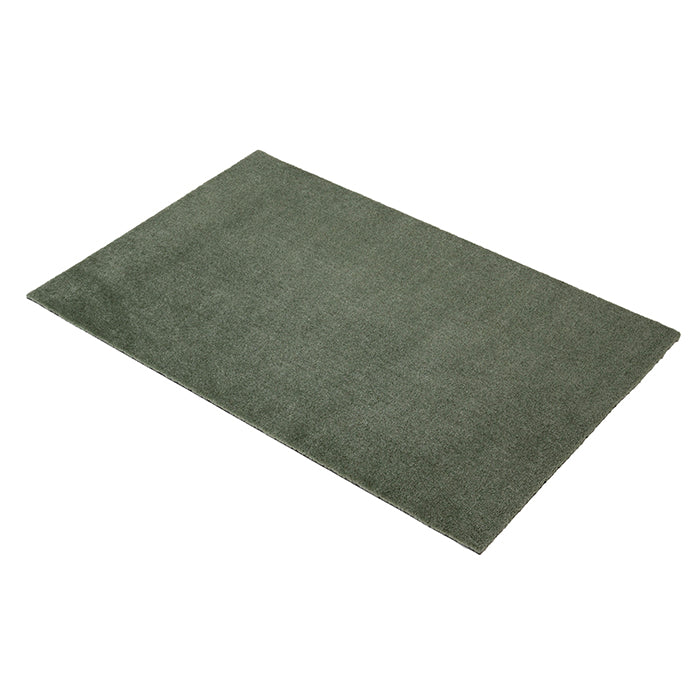 TÆPPE/MÅTTE 60 x 90 cm - UNI COLOR/DUSTY GREEN - Tica Copenhagen - DesignGaragen.dk