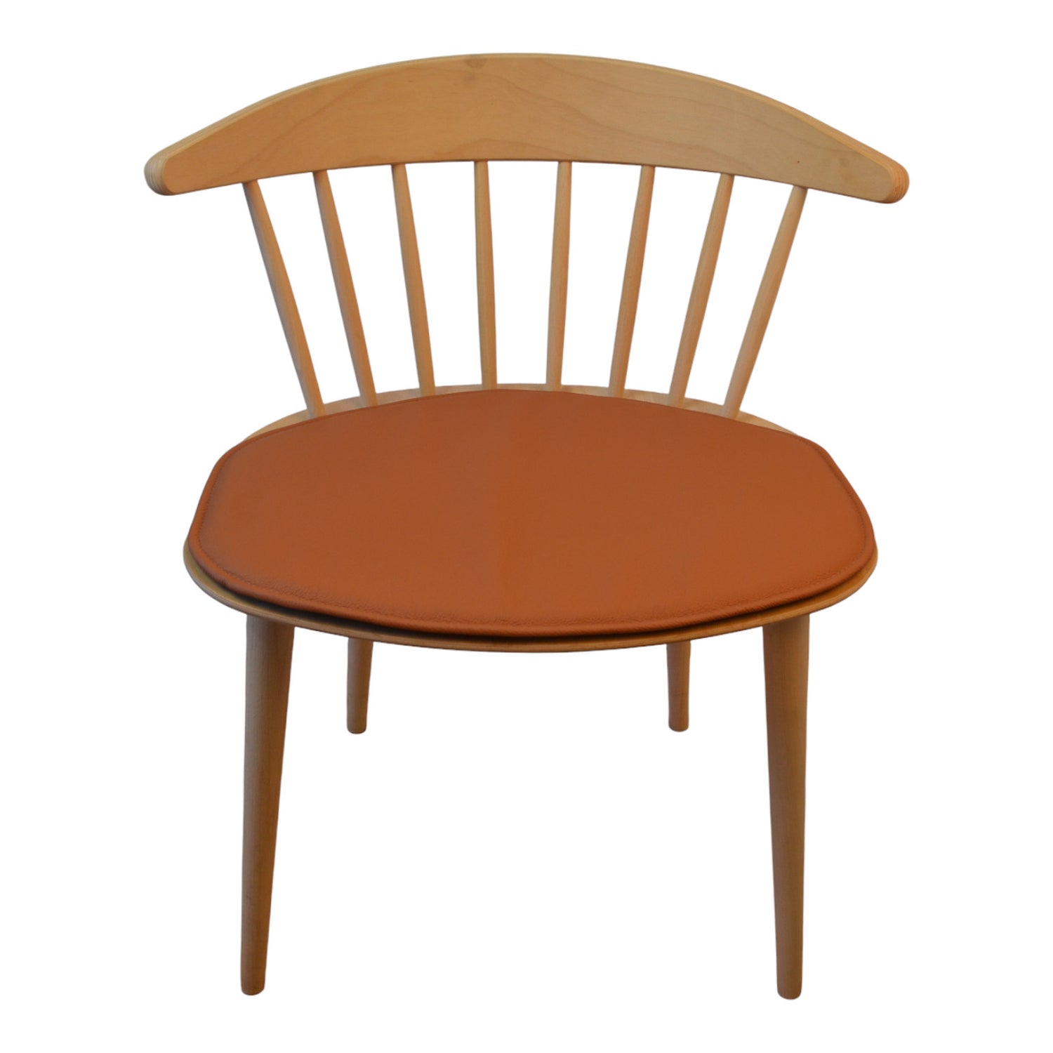 Almofada de luxo para a cadeira Hay J104 em - Cognac Leather