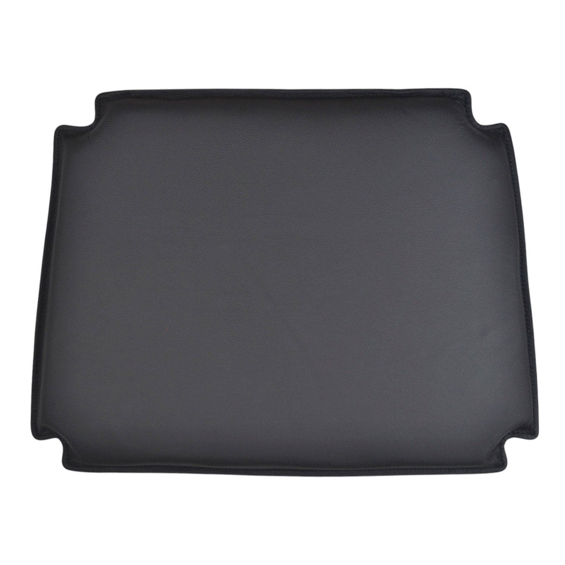 Almofada para Hans J. Wegner Ch36 Cadeira em - Couro Preto