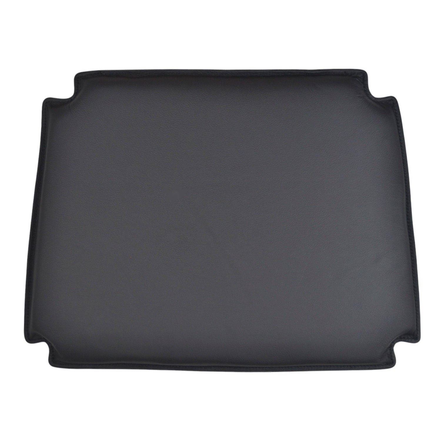 Almofada para Hans J. Wegner Ch36 Cadeira em - Couro Preto