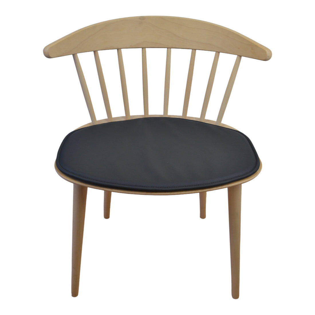 Almofada de luxo para Hay J104 Cadeiras em - Couro Preto