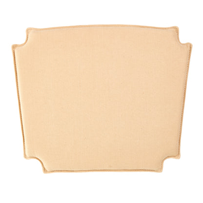 Hynde til Hans J. Wegner Y-stol CH24 i beige stof polstring - Hynder til Hans J. Wegner CH24 Y-stol - DesignGaragen.dk