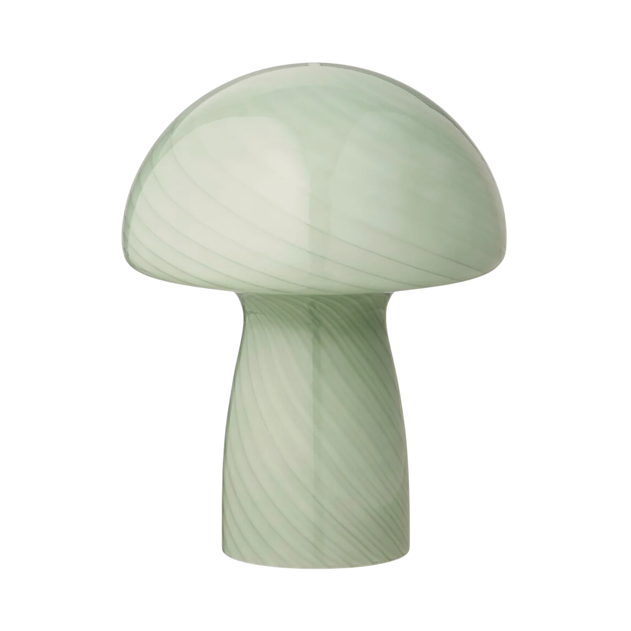 Bahne - Lâmpada de fungos / luminária de cogumelos, hortelã - H23 cm.