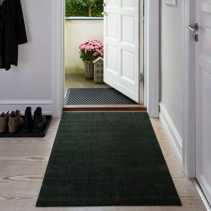GULVMÅTTE 90 X 130 cm - UNI COLOR/DARK GREEN - Tica Copenhagen - DesignGaragen.dk