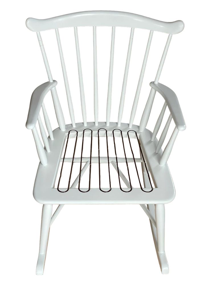 Luksus sort læderhynde til Farstrup Gyngestol model 183 - Hynder til Farstrup Gyngestol model 183 - DesignGaragen.dk