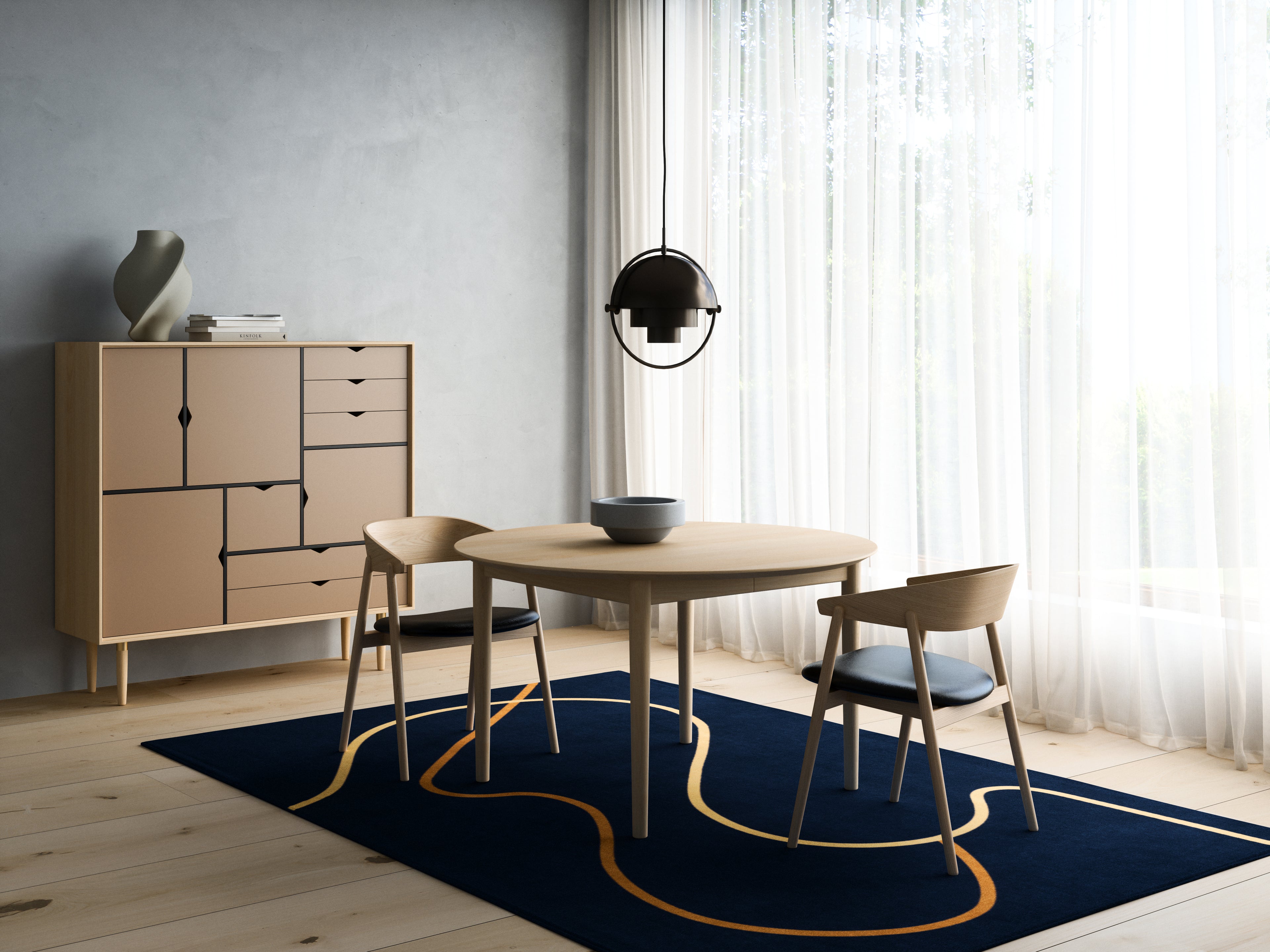 Andersen Classic 290/295 Pull -Out Table - Rodada