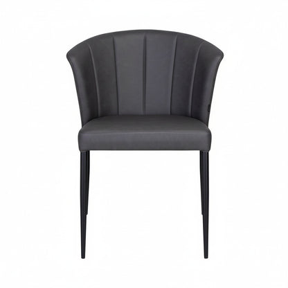 Cadeira para mesa de jantar Thor Cinza PU