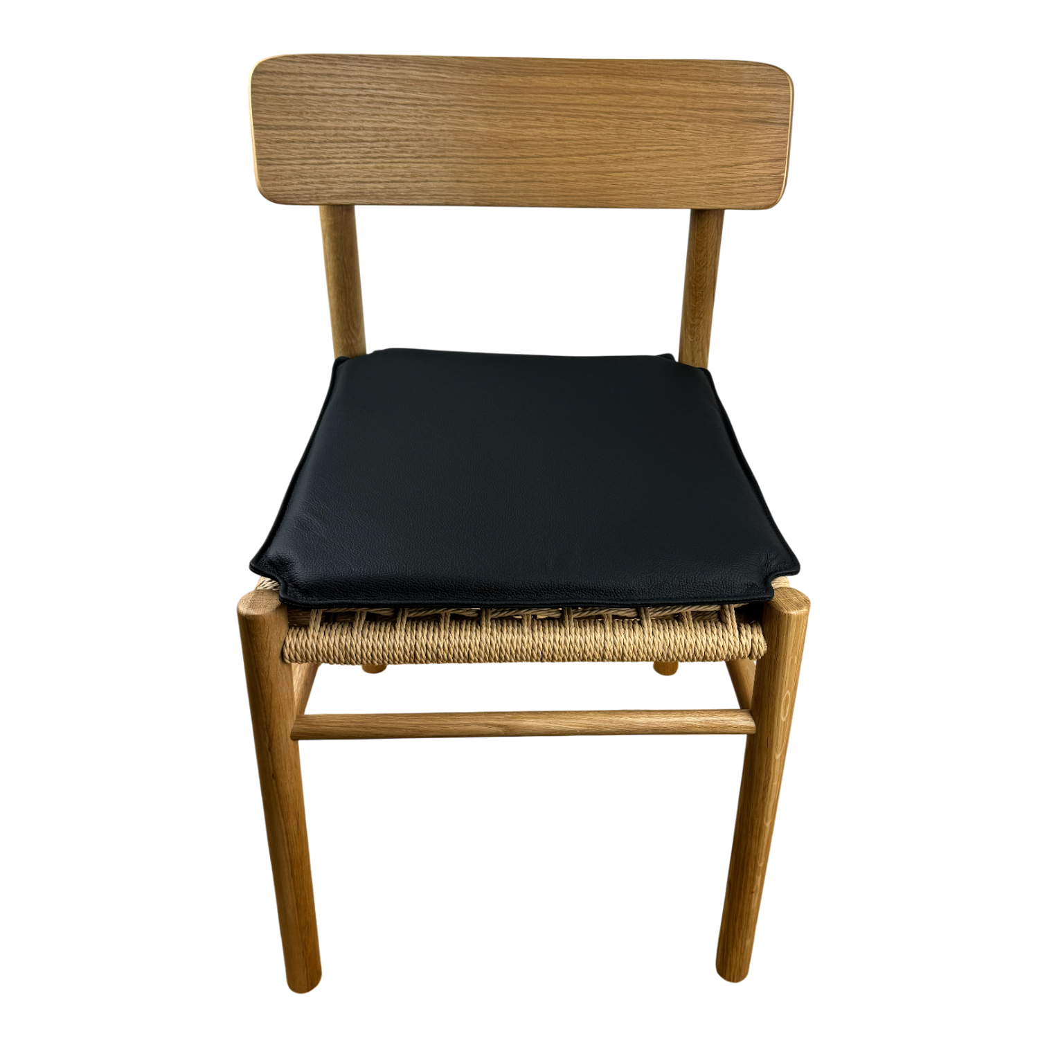 Almofada para Jysk islev em couro preto