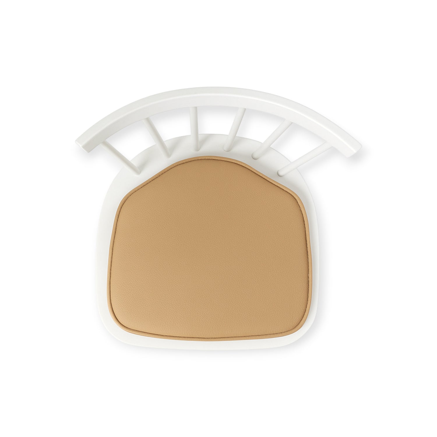 Almofada de luxo para Poul M. Volther J46 Cadeira em - Couro colorido de areia