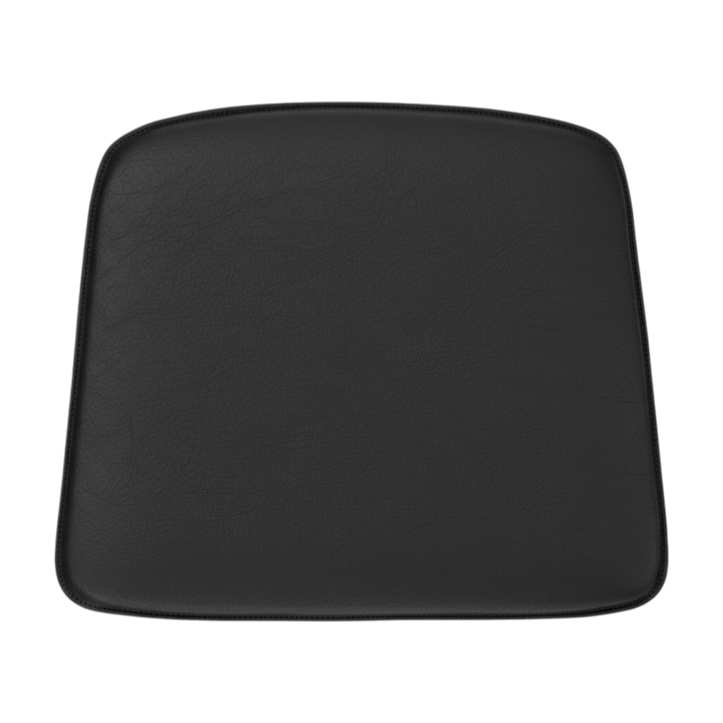 Almofada de couro de luxo para Hans J. Wegner J16 Cadeira de balanço em - couro preto