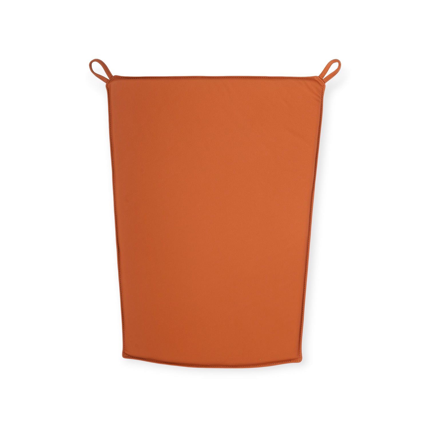 Almofada traseira luxuosa para cadeira de balanço Hans J. Wegner J16 em couro conhaque