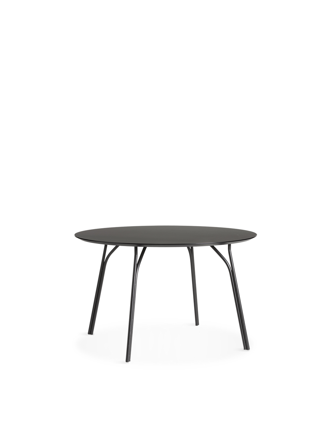 Mesa de jantar Tree (120 cm) - Preto/Preto