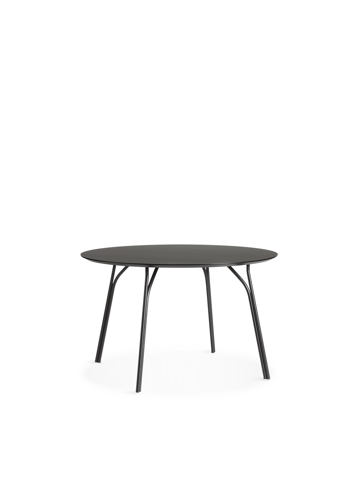 Mesa de jantar Tree (120 cm) - Preto/Preto