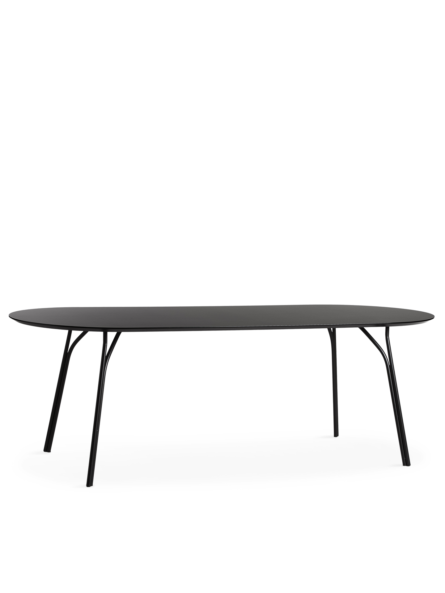 Mesa de jantar Tree (220 cm) - Preto/Preto