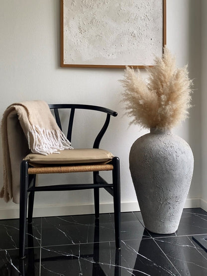 Hynde til Hans J. Wegner Y-stol CH24 i sandfarvet - Hynder til Hans J. Wegner CH24 Y-stol - DesignGaragen.dk