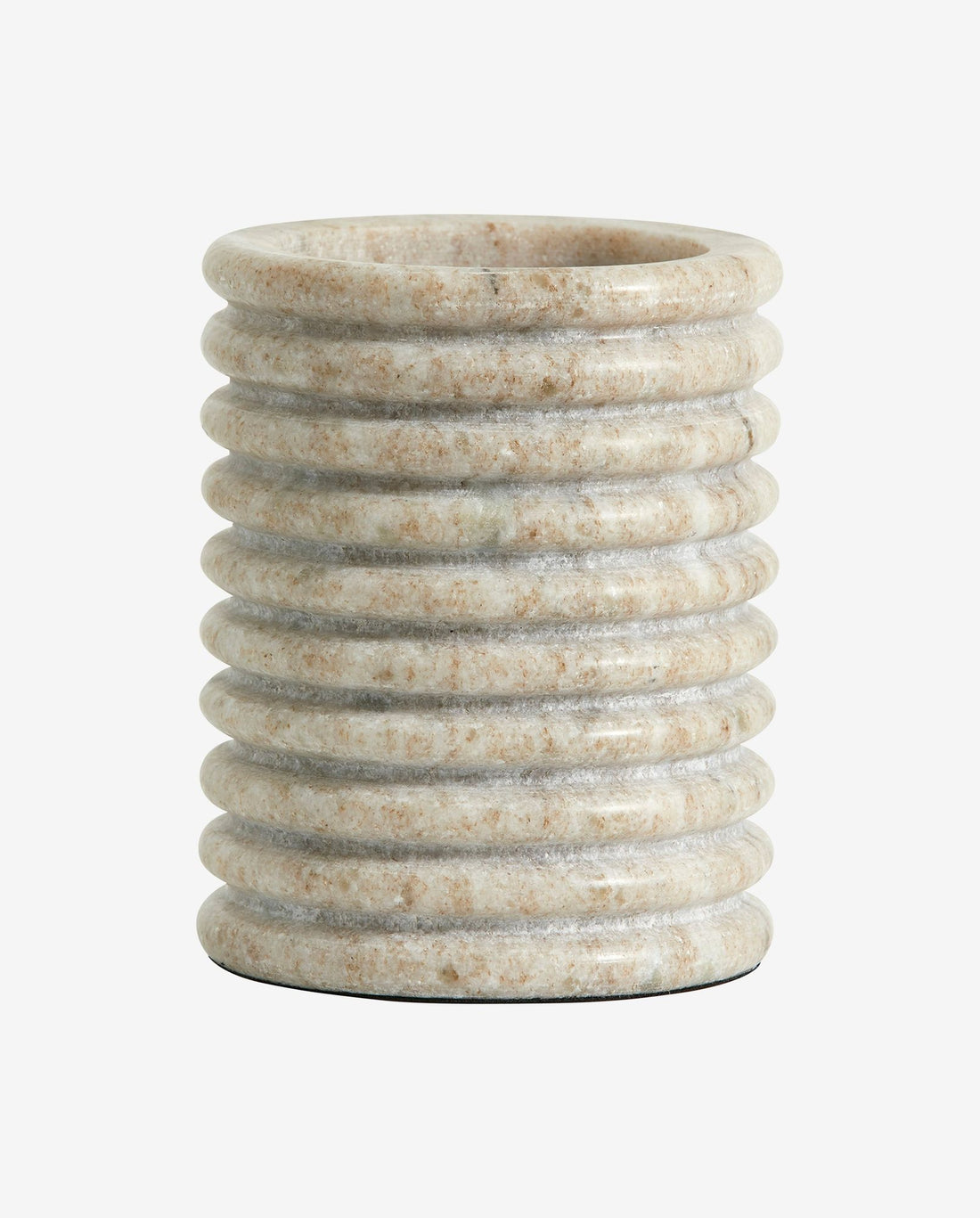 Otok Candlestick em mármore - X -Large - H12 cm - marrom claro
