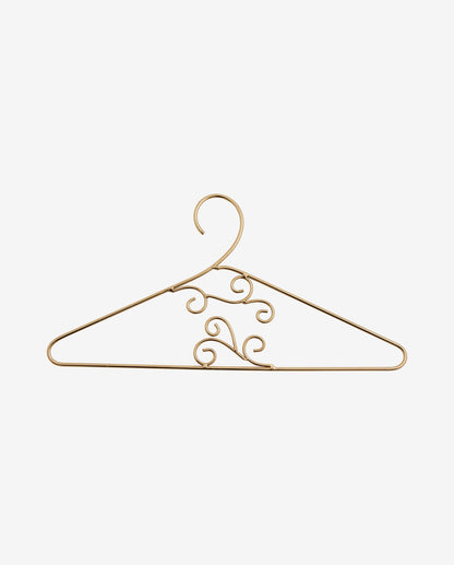 Brace de roupas PAG - H21 cm - acabamento de ouro