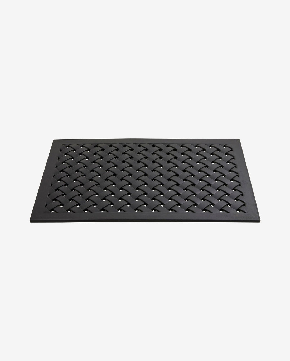 Capacho lumi em borracha - 60x90 cm - preto