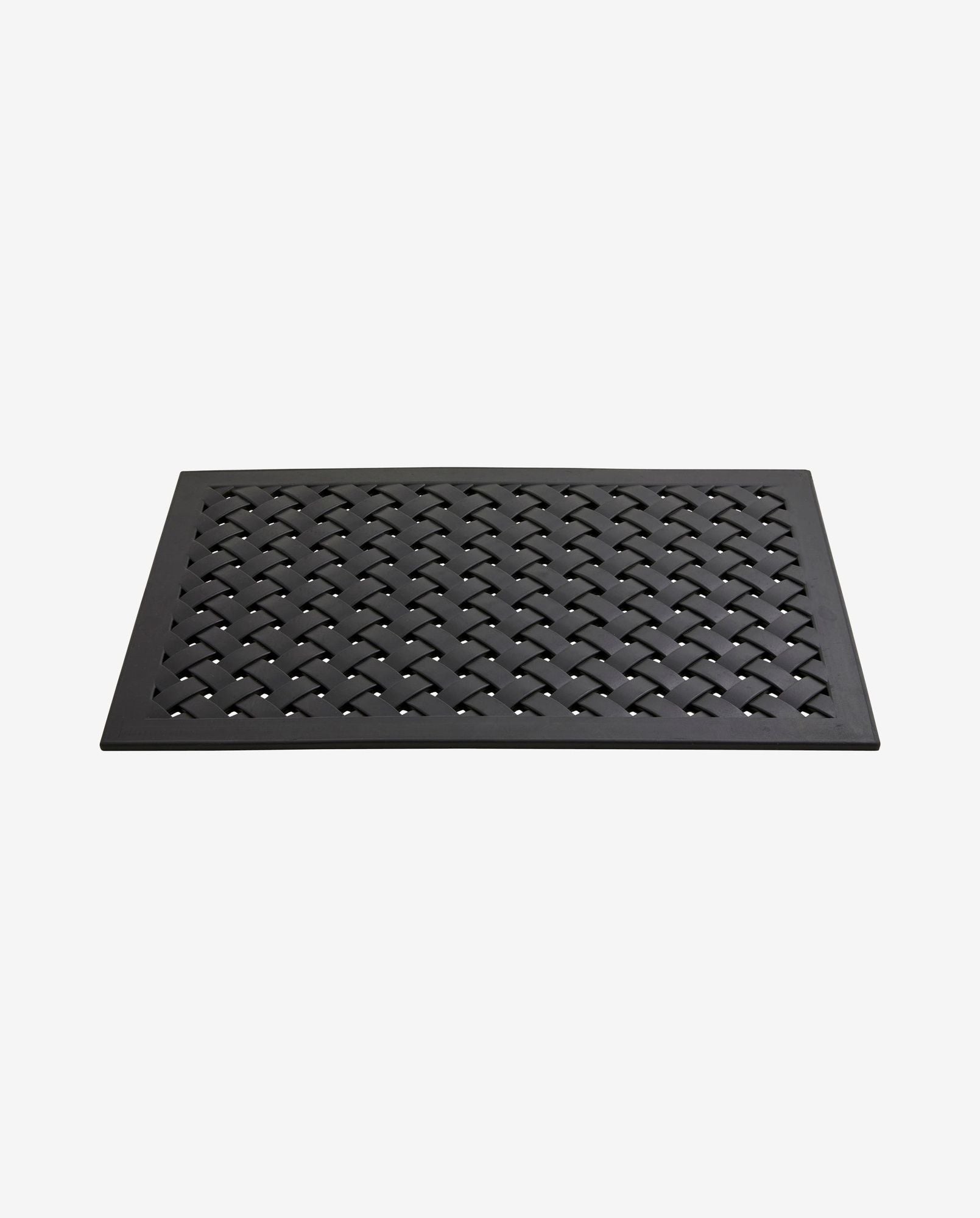 Capacho lumi em borracha - 60x90 cm - preto