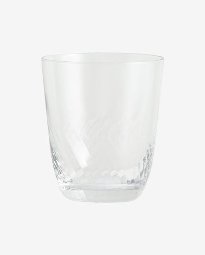 Garo bebendo vidro - H9.5 cm - vidro transparente