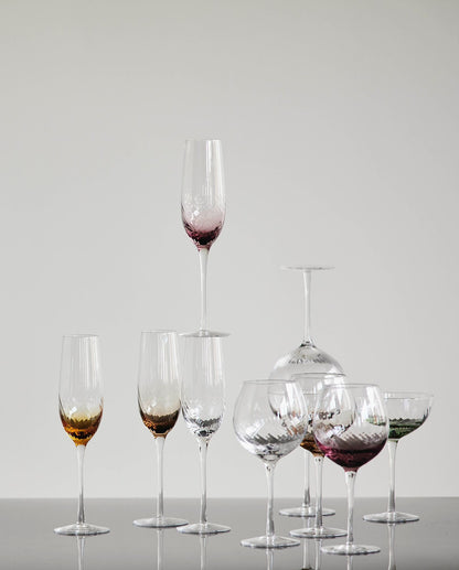 Glasra Garo Champagne - H27,5 cm - Clear Glass