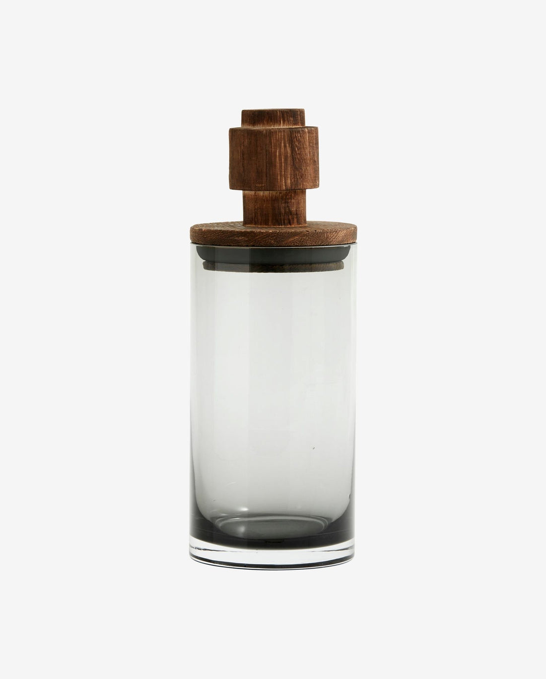 Vidro de armazenamento de sálvia com tampa de madeira - 900 ml