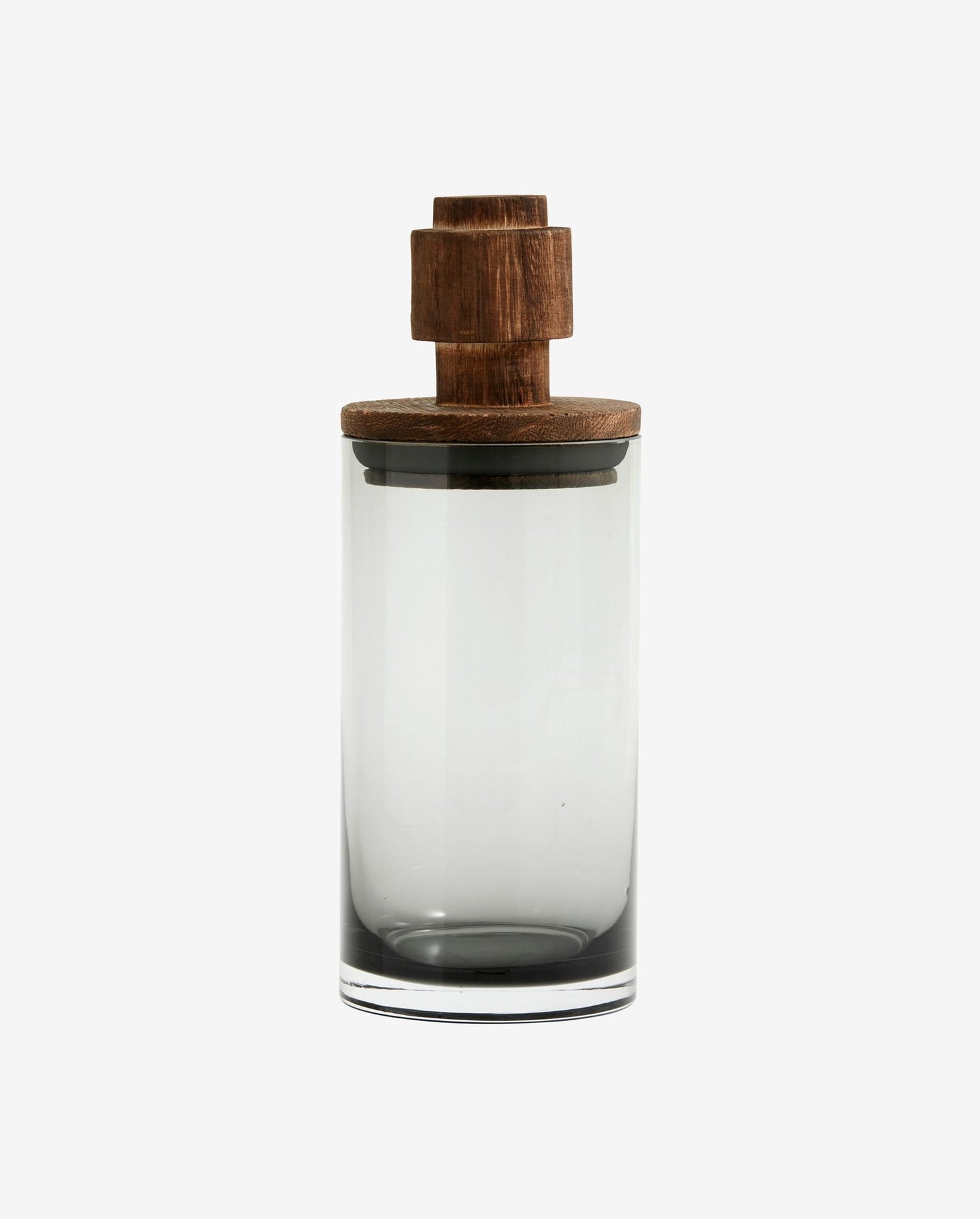 Vidro de armazenamento de sálvia com tampa de madeira - 900 ml