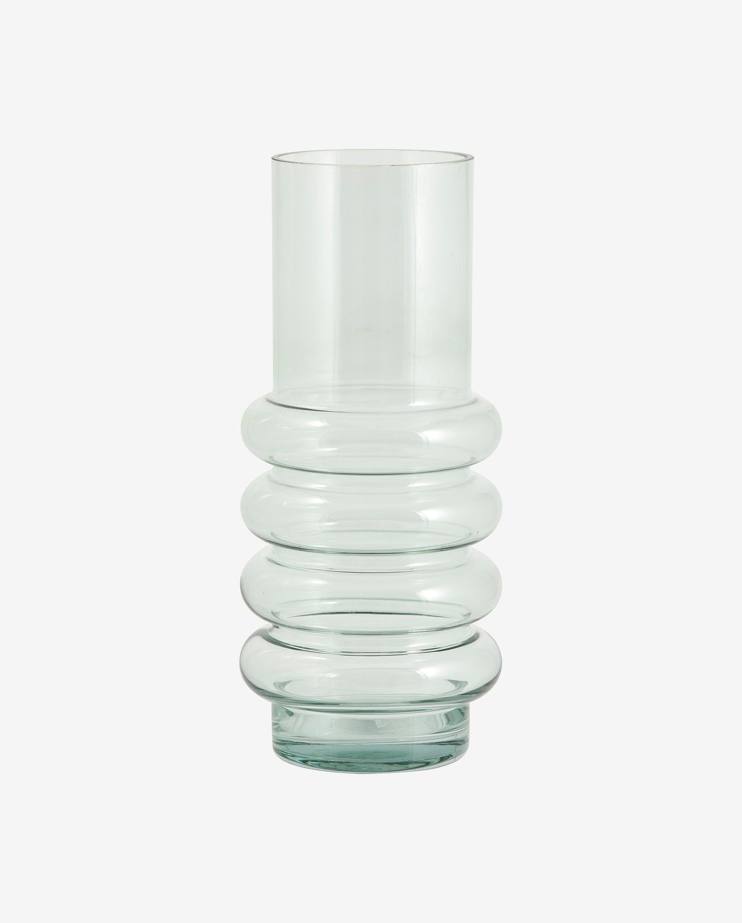 Vaso maui em vidro - grande - h36 cm - verde claro