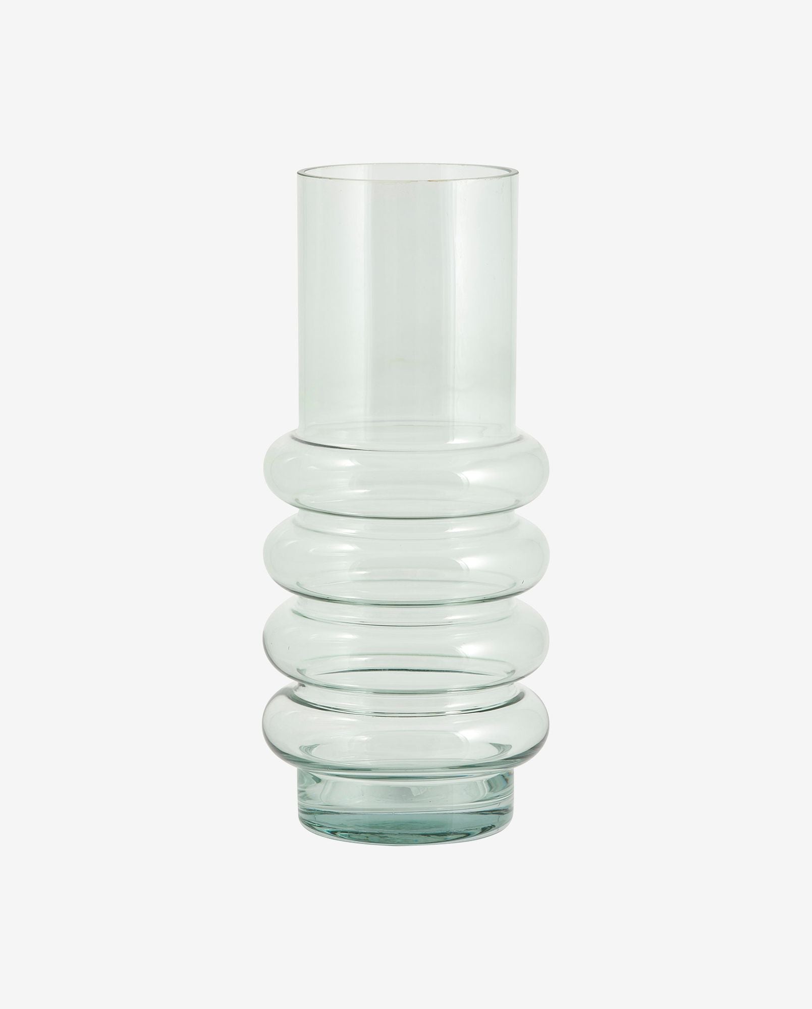 Vaso maui em vidro - grande - h36 cm - verde claro