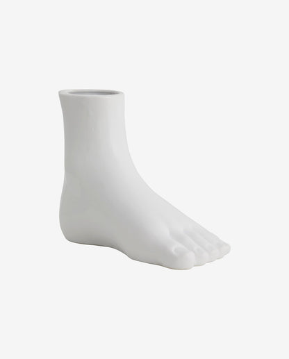 Vaso Aruba em Cerâmica - H19,5 cm - Branco