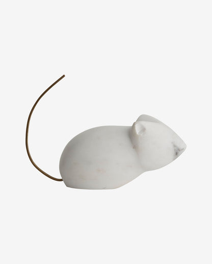 Jerry Mouse para decoração - mármore branco