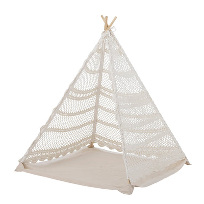 Bloomingville Mini Herle Toy Tipi, natureza, algodão