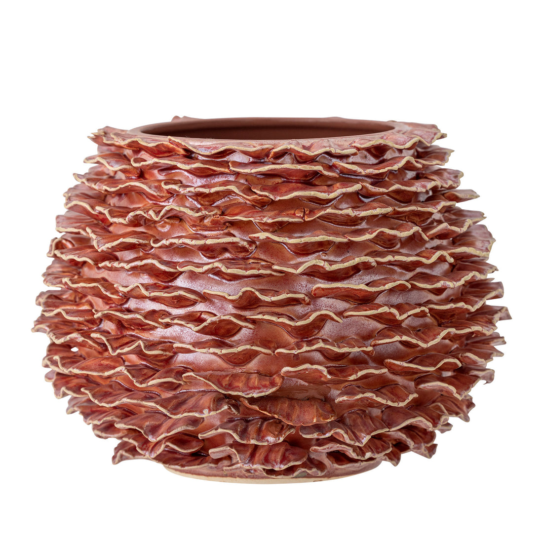 Vaso de Bloomingville Morwen, marrom, grés