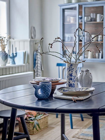 Coleção criativa Ariella vaso, azul, grés