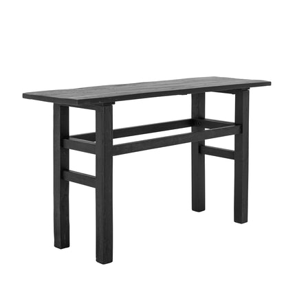 Tabela de console de Bloomingville Riber, preto, madeira reciclada