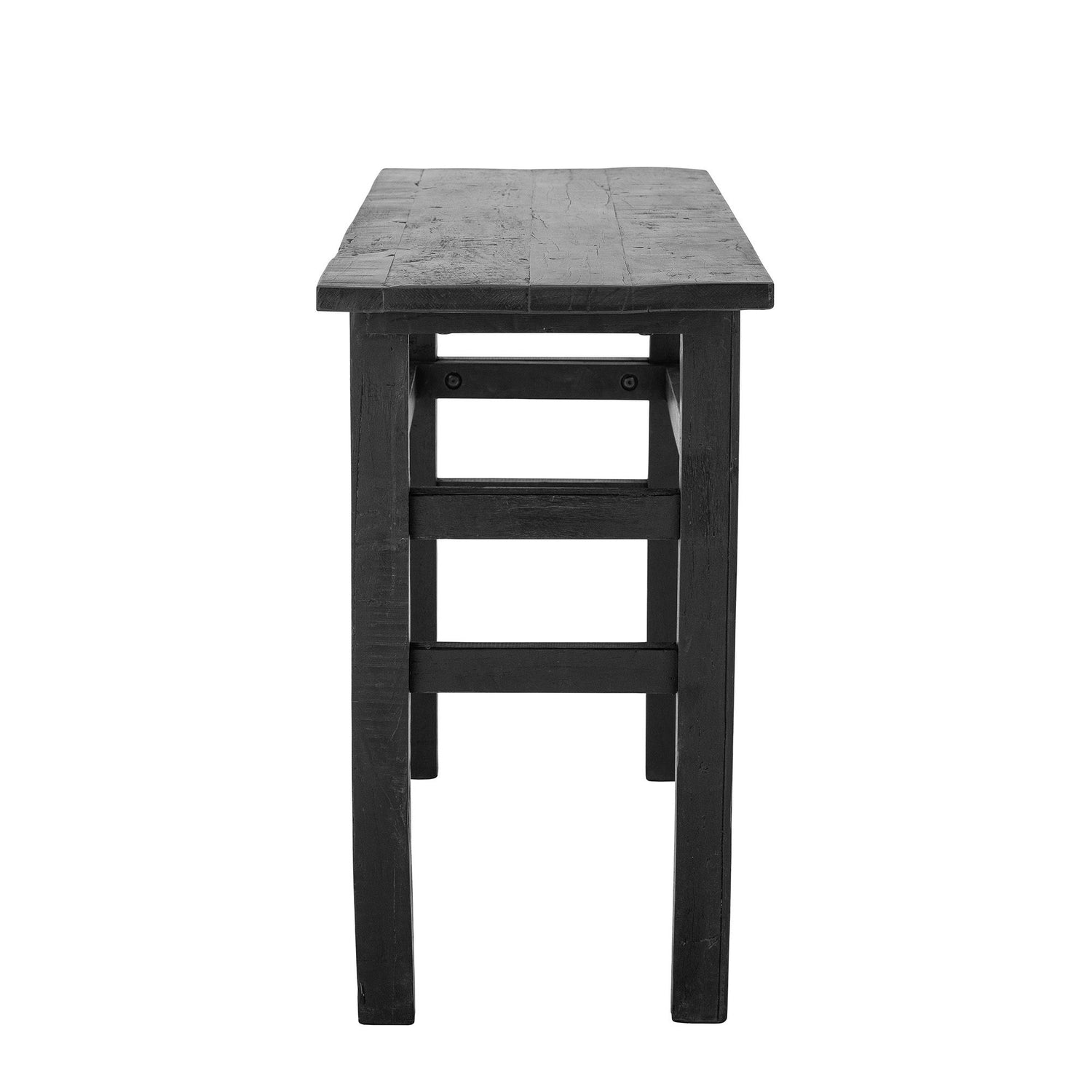 Tabela de console de Bloomingville Riber, preto, madeira reciclada