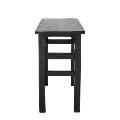 Tabela de console de Bloomingville Riber, preto, madeira reciclada