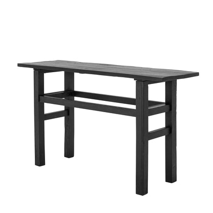 Tabela de console de Bloomingville Riber, preto, madeira reciclada