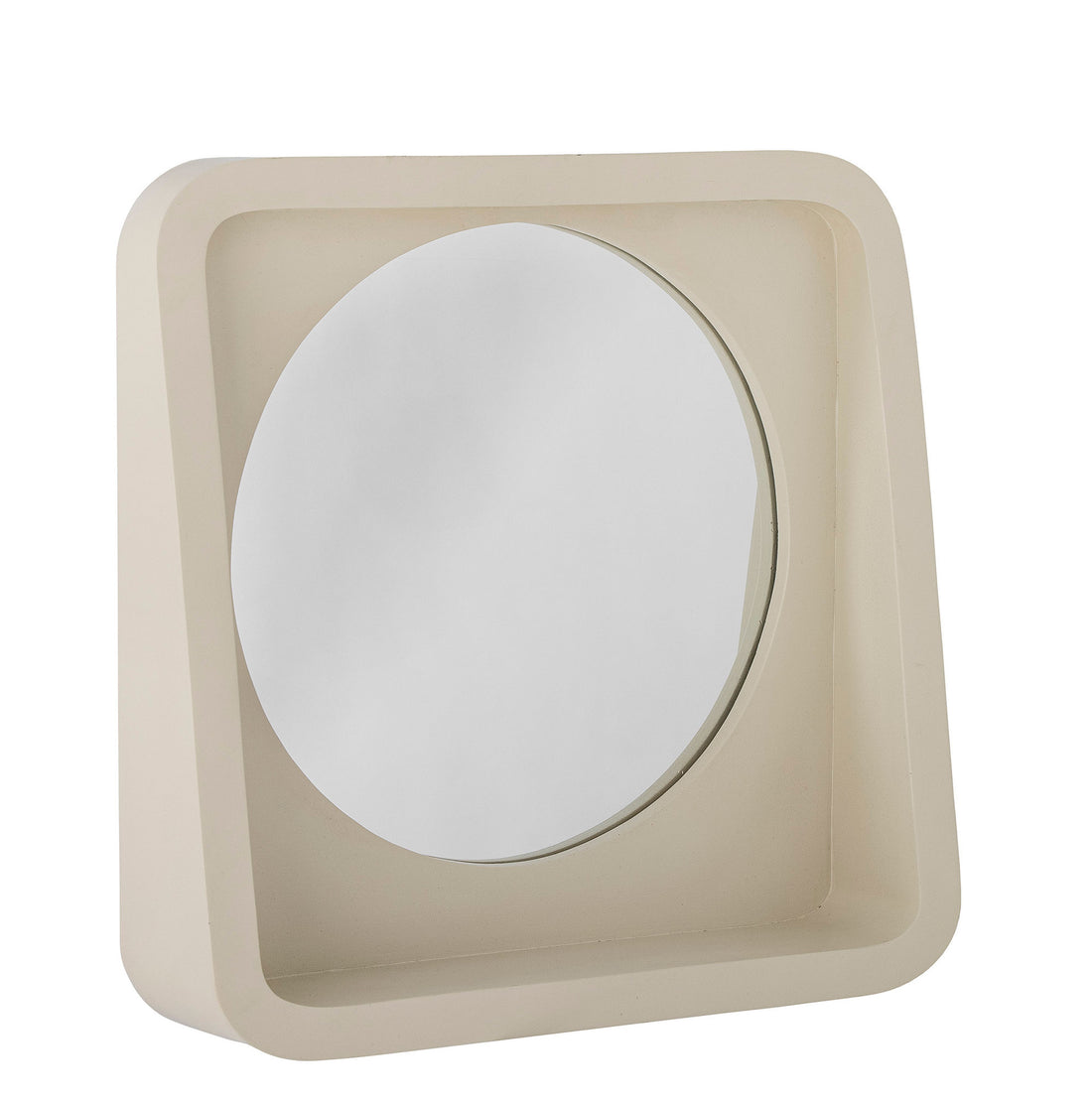 Bloomingville Phoebe Mirror w/prateleira, natureza, polyresina