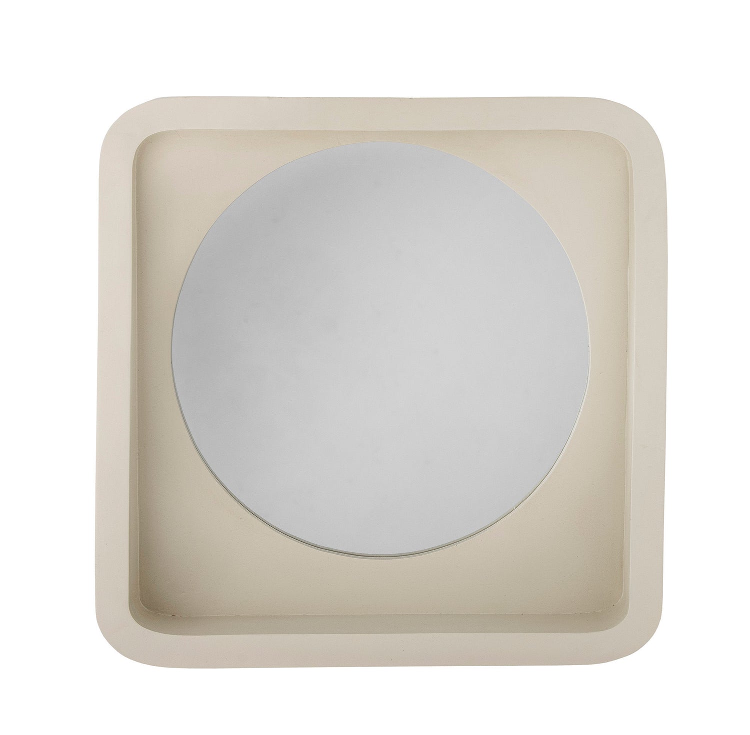 Bloomingville Phoebe Mirror w/prateleira, natureza, polyresina