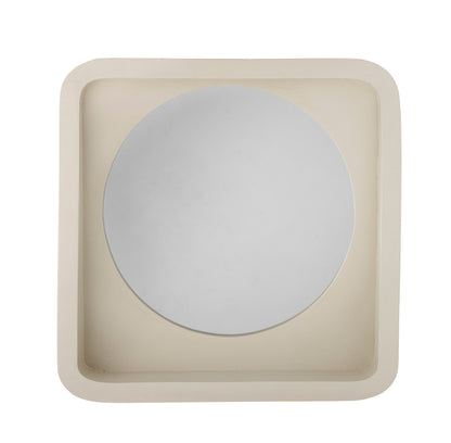 Bloomingville Phoebe Mirror w/prateleira, natureza, polyresina