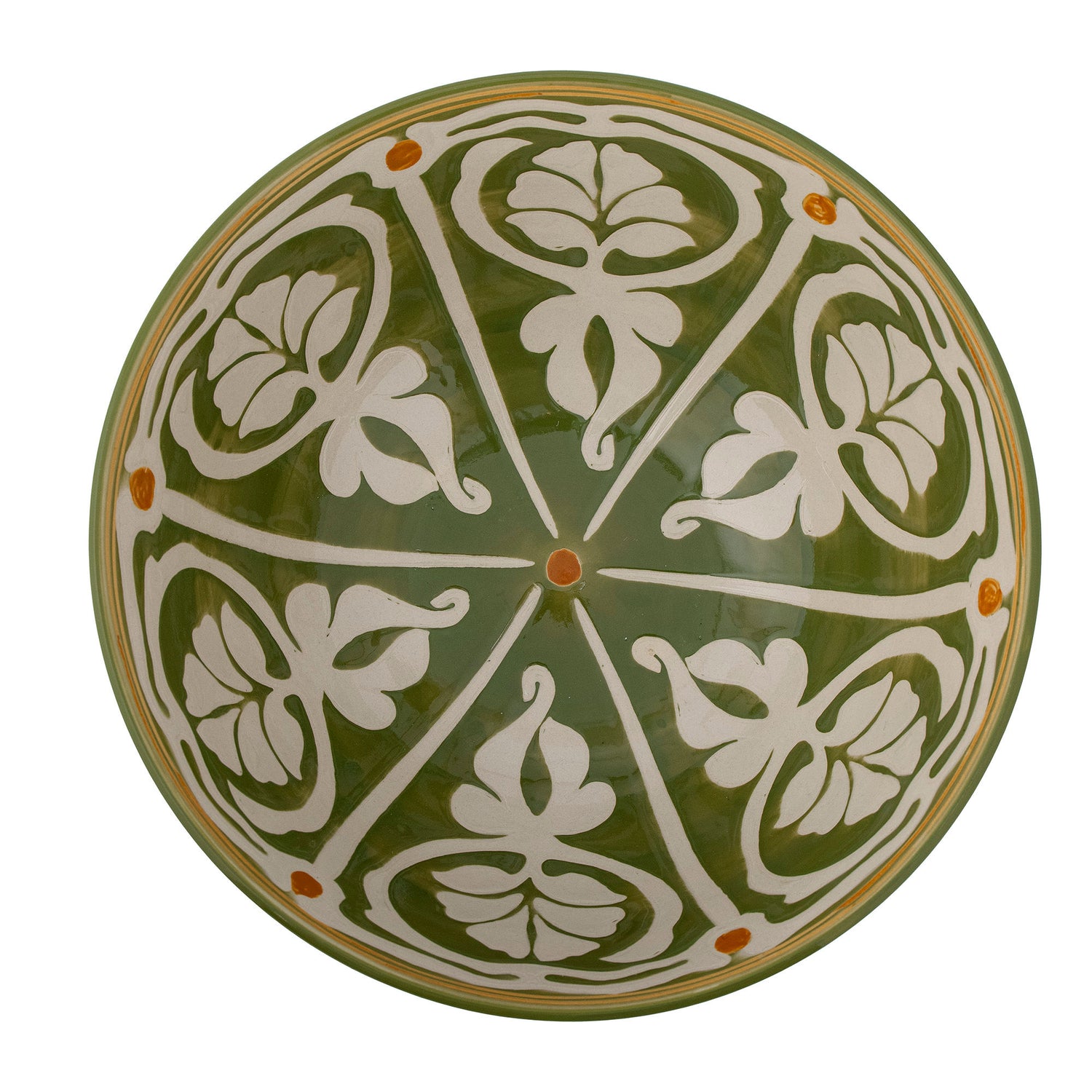 Bloomingville Heikki Bowl, verde, grés