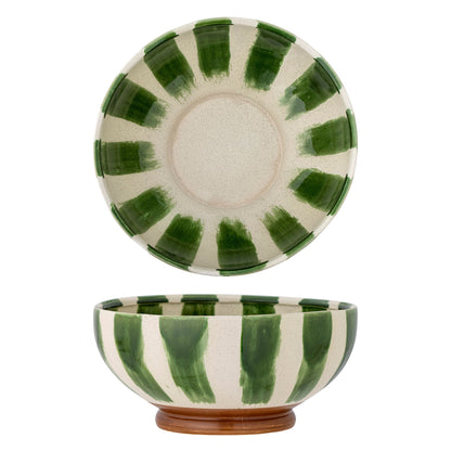 Coleção criativa Shakti Bowl, verde, grés