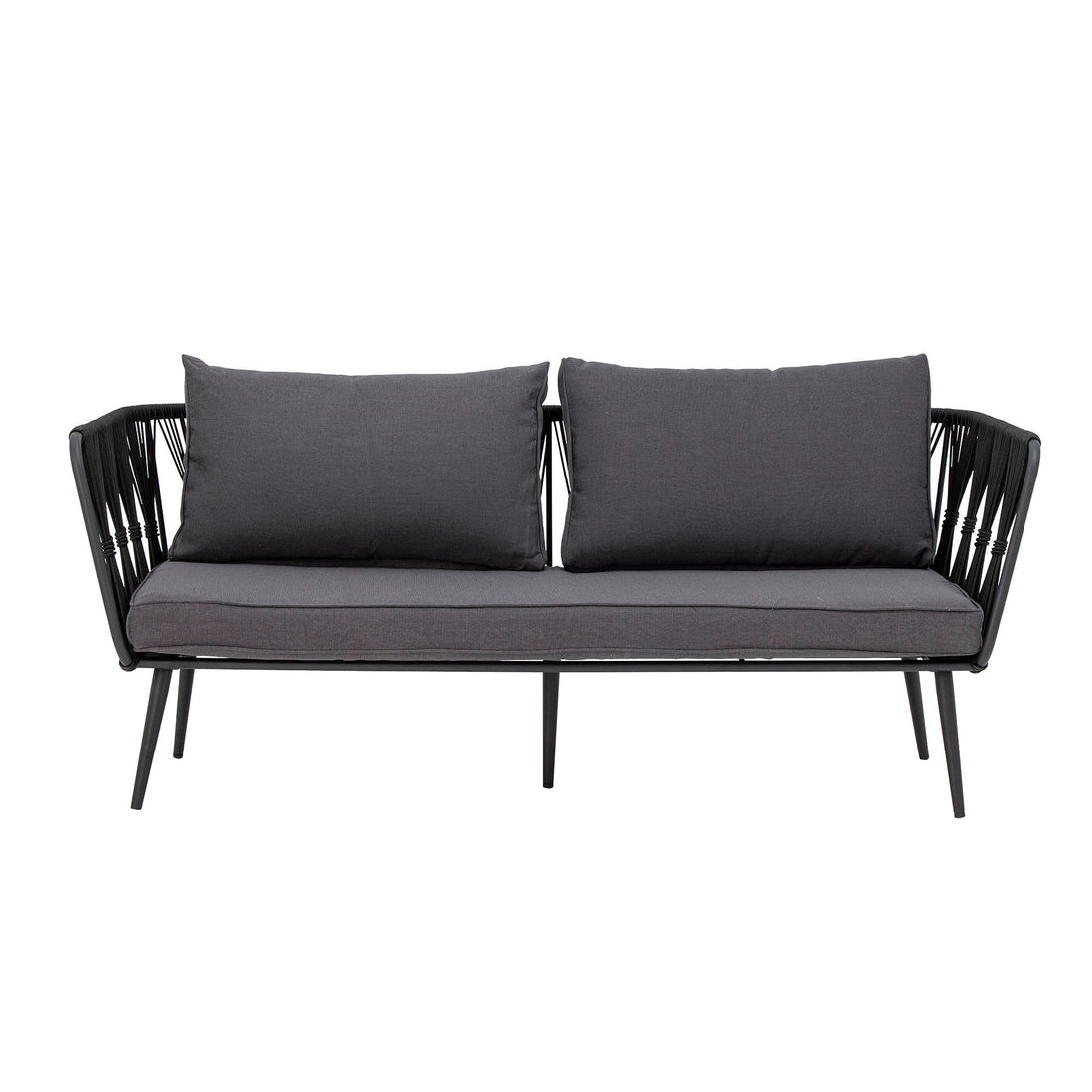 Sofá pavone de Bloomingville, preto, metal