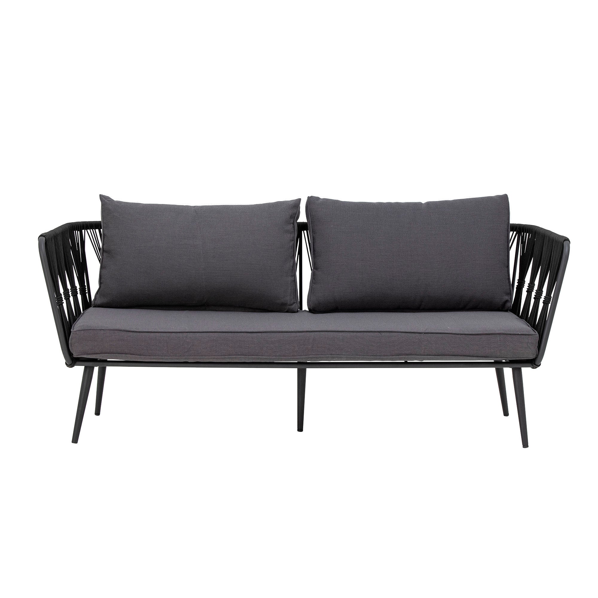 Sofá pavone de Bloomingville, preto, metal