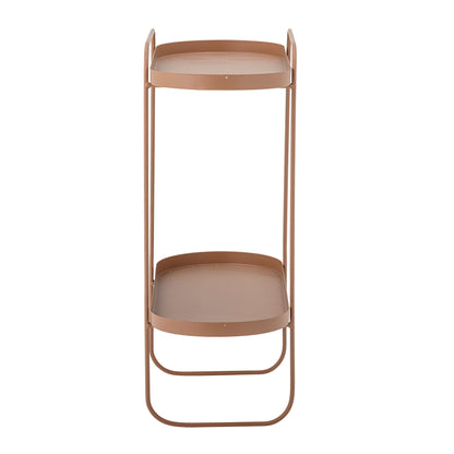 Tabela lateral de Bloomingville REET, marrom, metal
