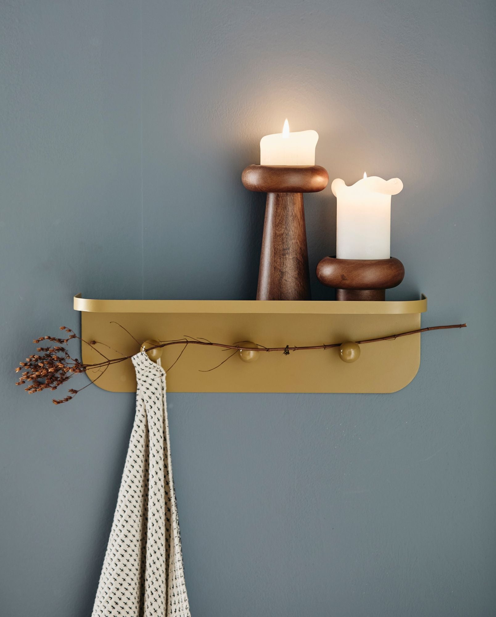 Toalha de waffle waffle - branco cru/preto