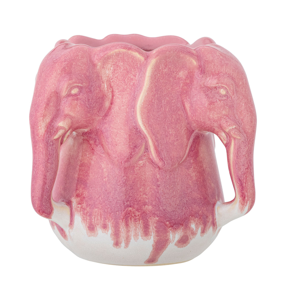 Vaso de Bloomingville Pontus, rosa, grés